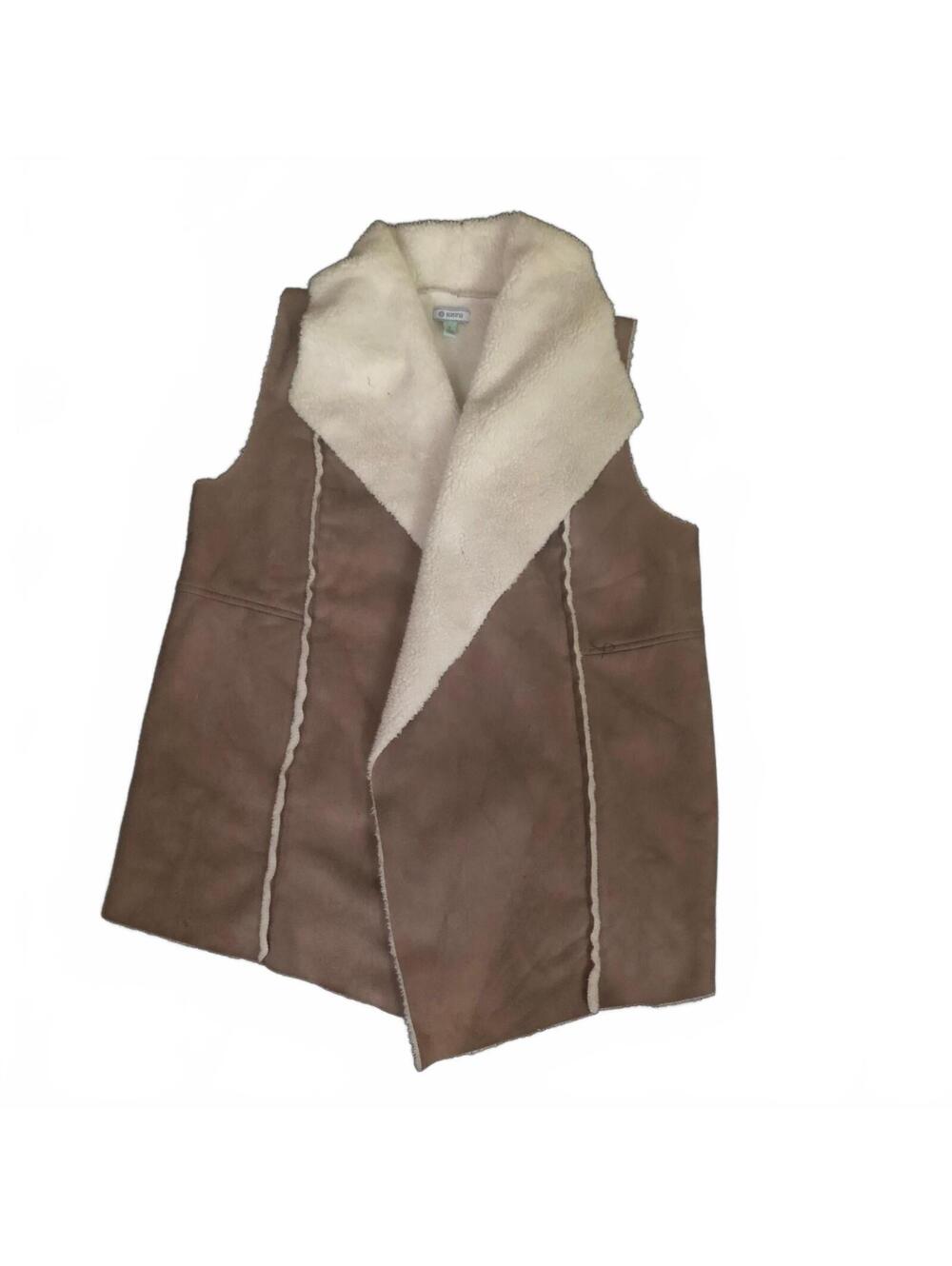 Susina Faux Shearling Vest in Size Small